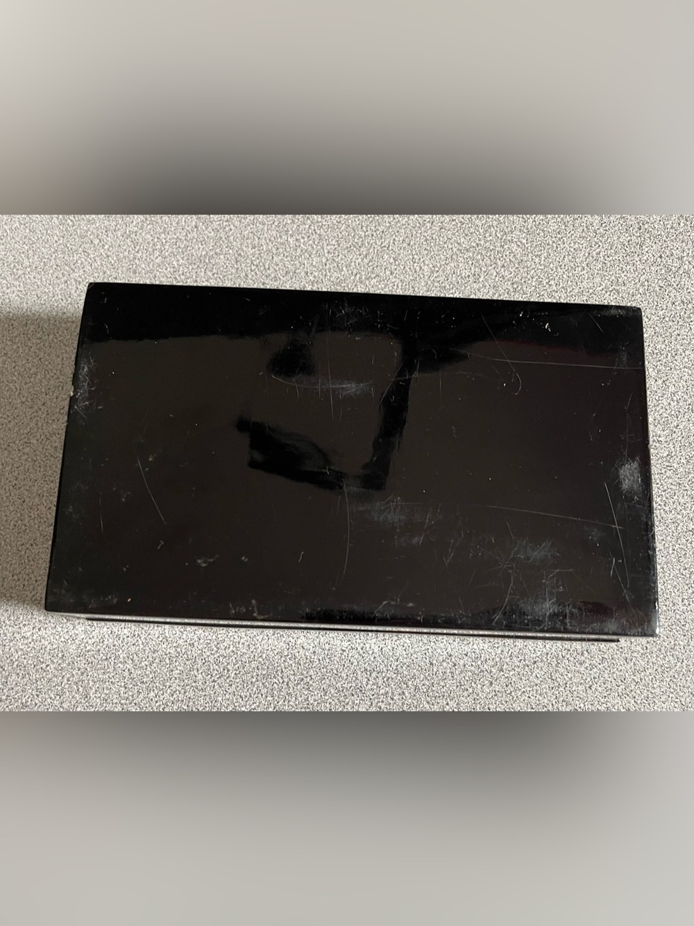 Vintage Mother of Pearl Floral Black Decorative Box - Picture 5 of 14
